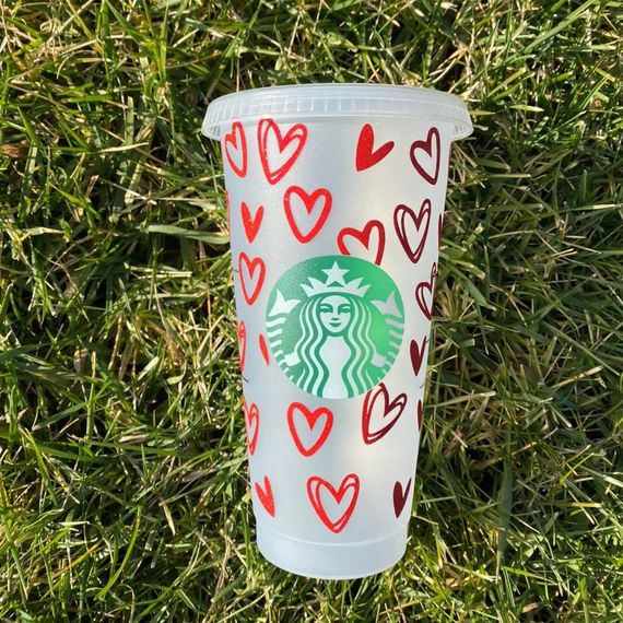 Starbucks Valentine Cup Venti Cold Cup Starbucks Cold Cup | Etsy | Etsy (US)