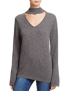 Aqua Cashmere Peakneck Bell Sleeve Sweater - 100% Exclusive | Bloomingdale's (US)