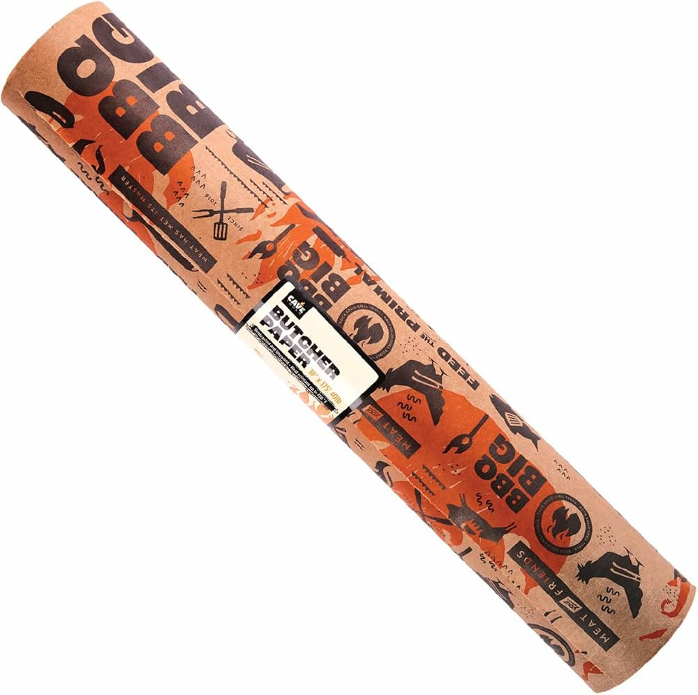 Cave Tools Butcher Paper Roll, 18 inches x 175 feet, Food-Grade Paper for Smoking Grilling, Unble... | Amazon (US)