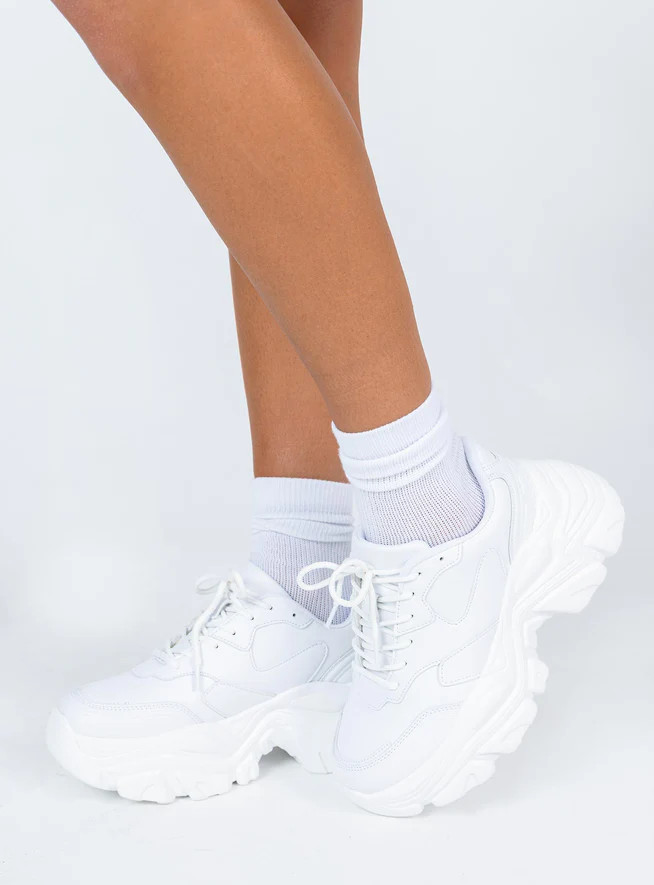Blair Sneakers White | Princess Polly US