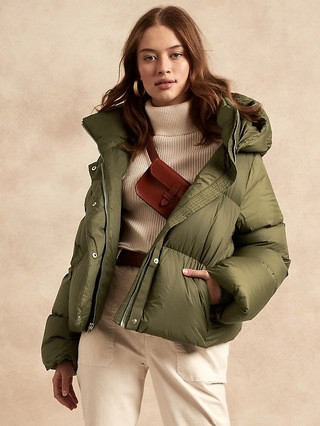 Water-Repellant Puffer Jacket | Banana Republic (US)