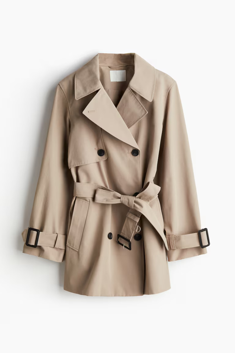 Short trench coat | H&M (UK, MY, IN, SG, PH, TW, HK)