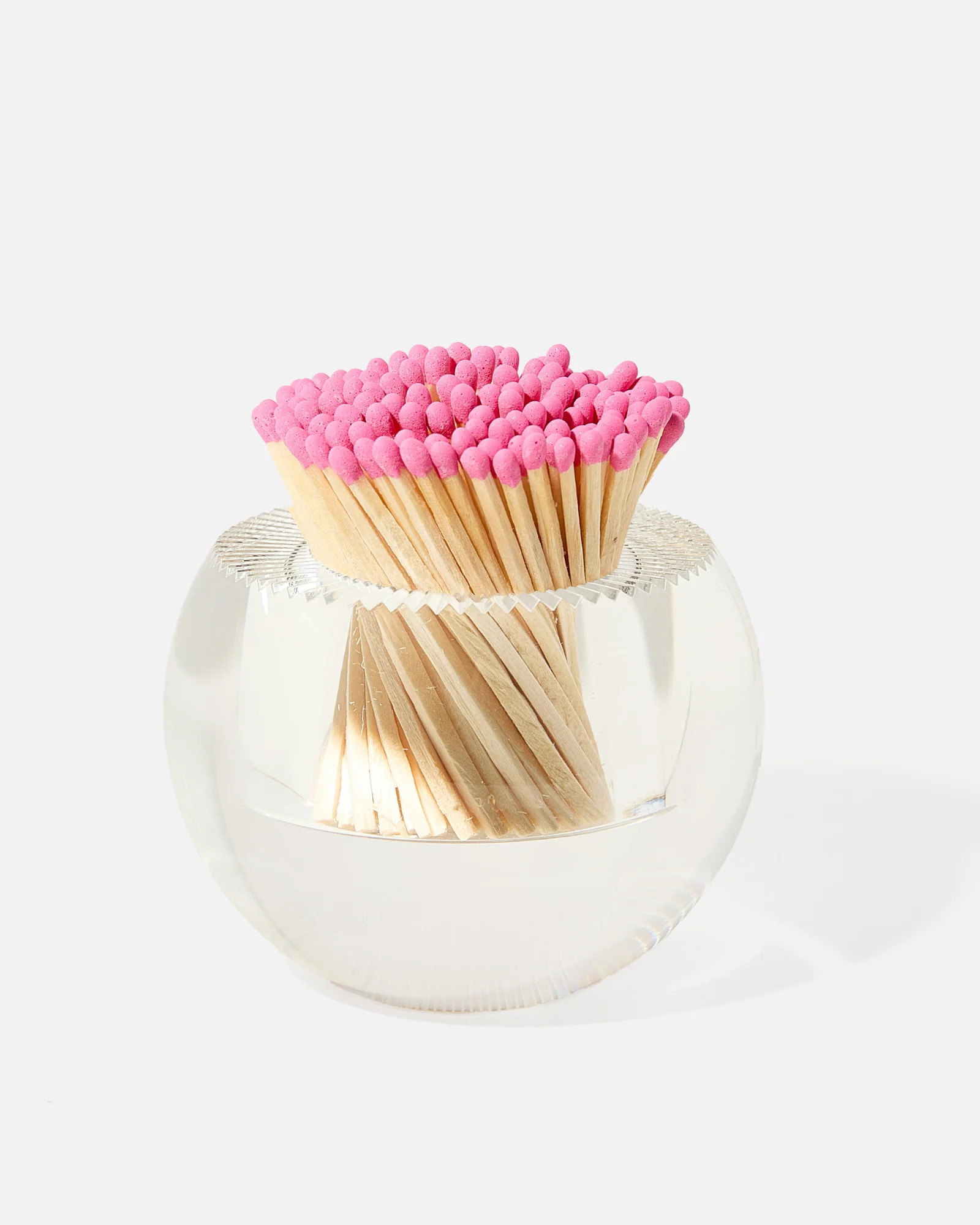 Round Match Striker - Hot Pink Matches | Outrageous Interiors + Design