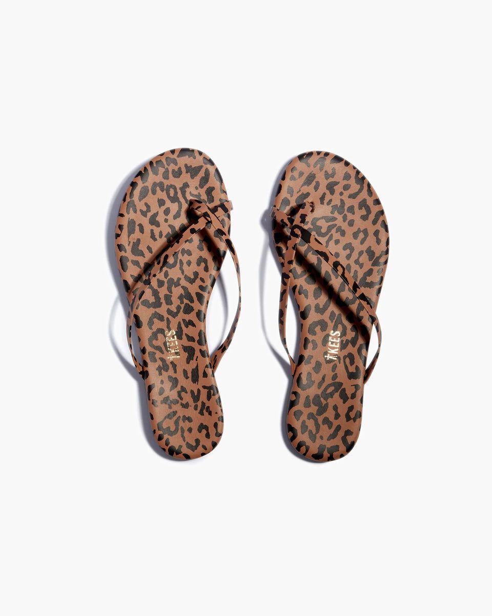 Riley Animal in Cheetah Print | Sandals | TKEES Clothing | TKEES