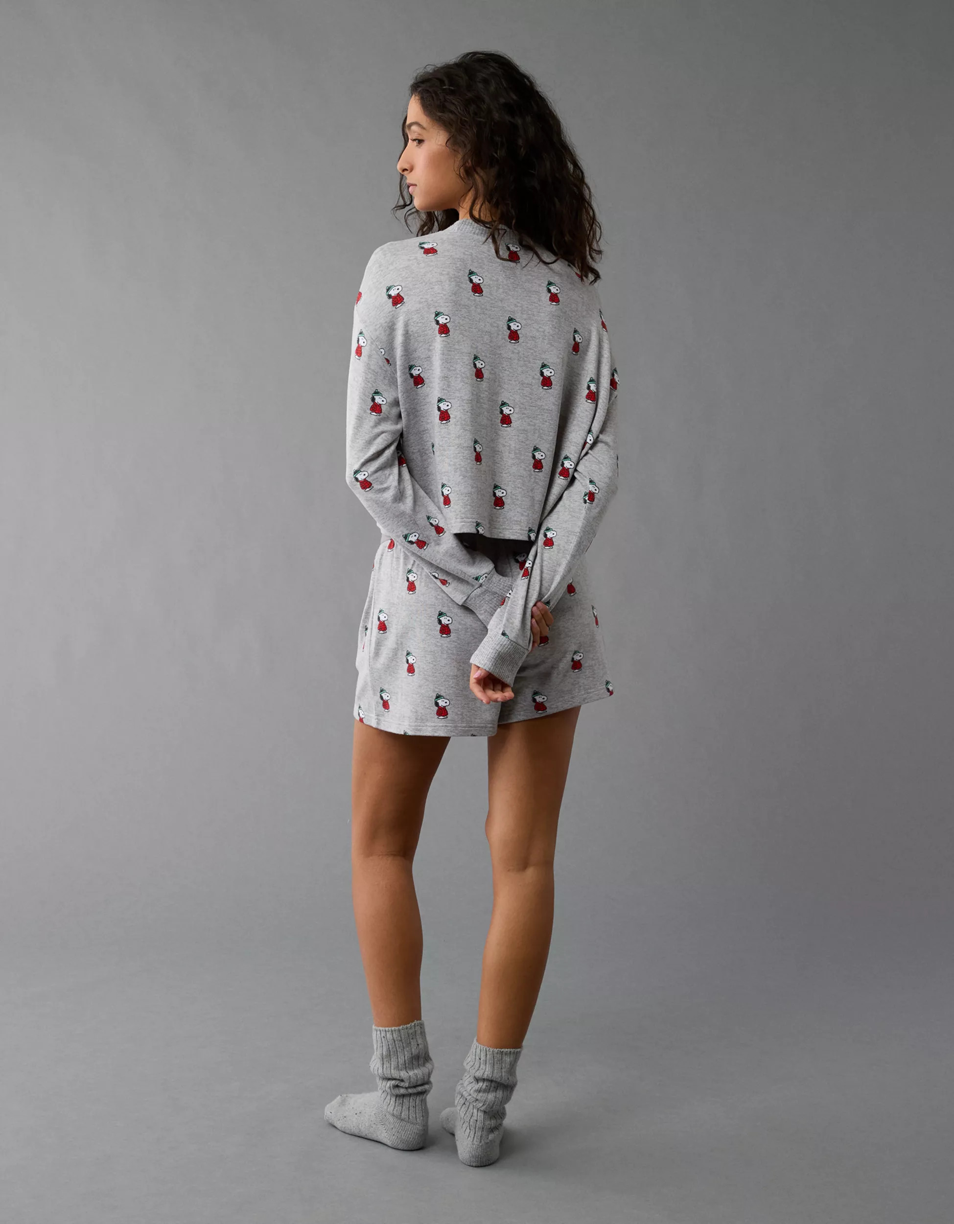 AE Peanuts Plush PJ Set | American Eagle Outfitters (US & CA)