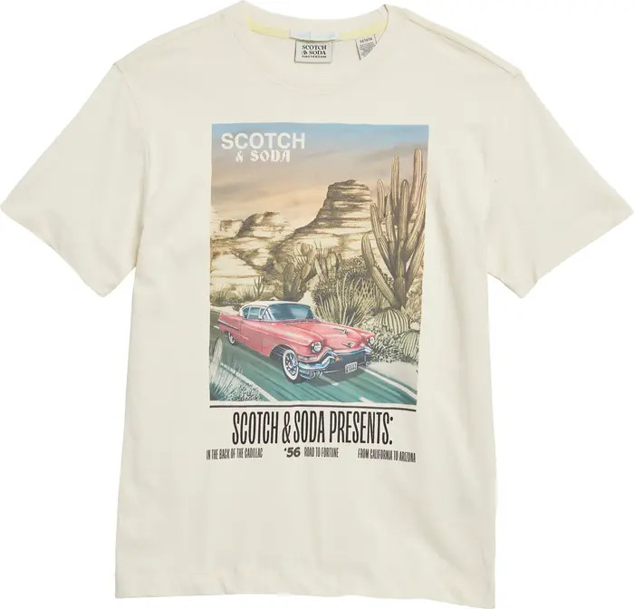Scotch & Soda Kids' Desert Car Graphic T-Shirt | Nordstromrack | Nordstrom Rack