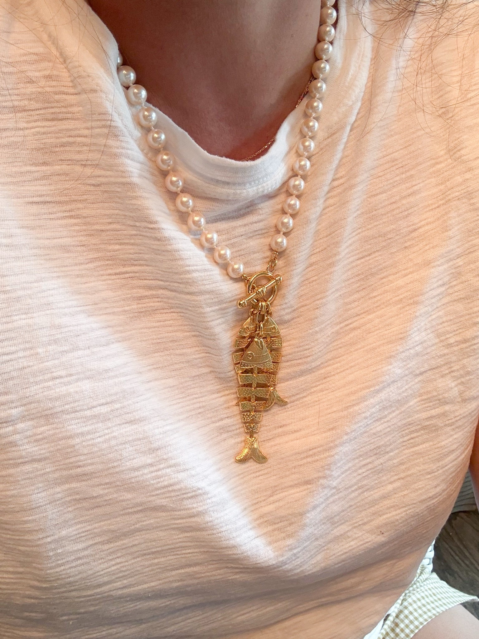 Truly love this summer necklace! Such an easy way to dress up a basic tee ☀️use code JULY2026 for 20% off all of my favorite Brinker & Eliza pieces!!

#LTKootd #LTKdayinmylife #LTKSaleAlert