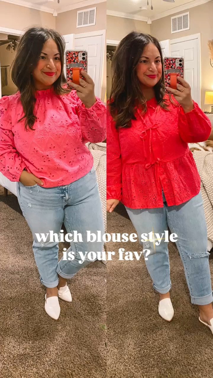 which blouse style is your fav?

#LTKGiftGuide #LTKWatchNow #LTKStyleTip