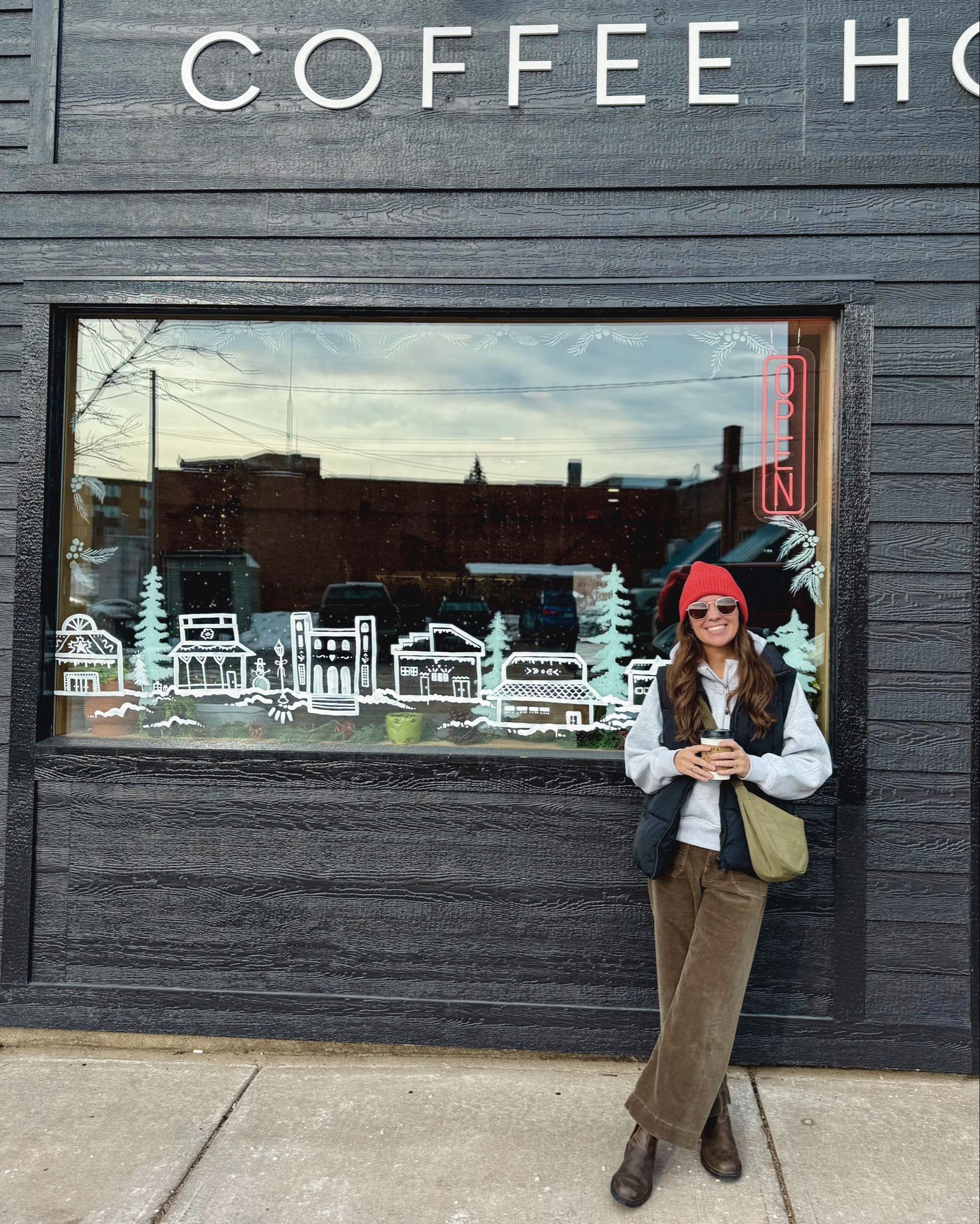 A little last-minute Christmas shopping and a quick coffee date🎄♥️🤍

Wearing small in my tee, small in my grey hoodie, small in my black puffer vest, and 0 with a 26” inseam in my corduroy pants (seaweed color. I also linked the straight and flare corduroy pants). My boots are my true size 6! 
My hat is a few year’s old but I linked this year’s version and some similar ones. My bag is older so I linked similar. 



#LTKHoliday #LTKPetite #LTKSeasonal