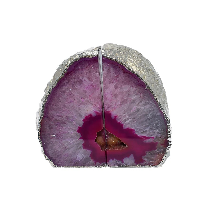 Agate Non-skid Bookends (Set of 2) | Wayfair North America