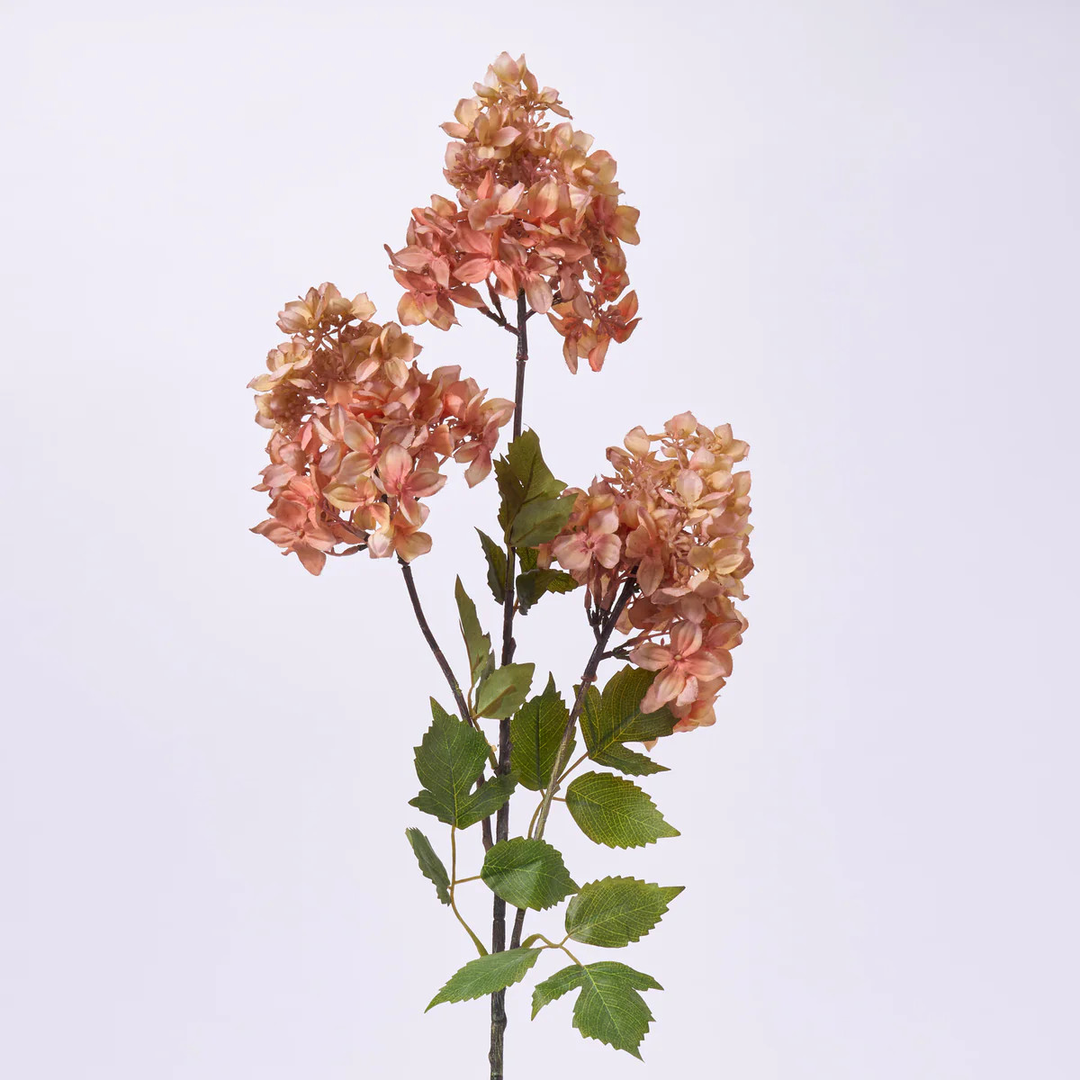 Mauve Pink Hydrangea Bloom Single Long Stem Faux Floral Branch Spray - 38" | Darby Creek Trading