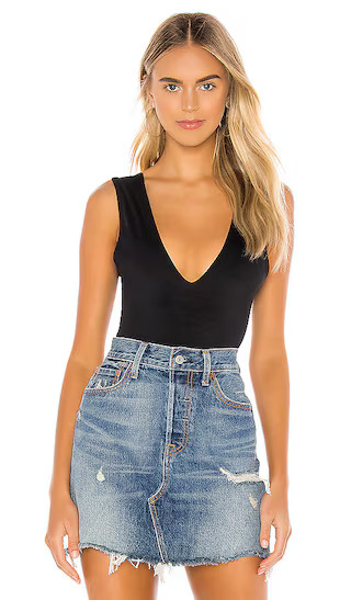 Keep It Sleek Bodysuit in Black | Revolve Clothing (Global)