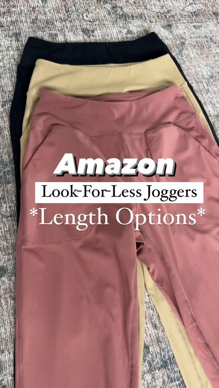 Amazon look for less joggers. Seamless joggers. Petite friendly joggers. These come in length options. Travel outfits. Casual outfits. Athleisure. Amazon look for less cardigan. Amazon denim jacket. Nike court legacy lift - I suggest sizing down *half a size*. Veja Esplar sneakers Veja Esplar sneakers, size down if you are a half size. 

*Colors are black, khaki, and pink. The pink looks more like a terracotta in real life. 

#LTKshoecrush #LTKfindsunder50 #LTKtravel