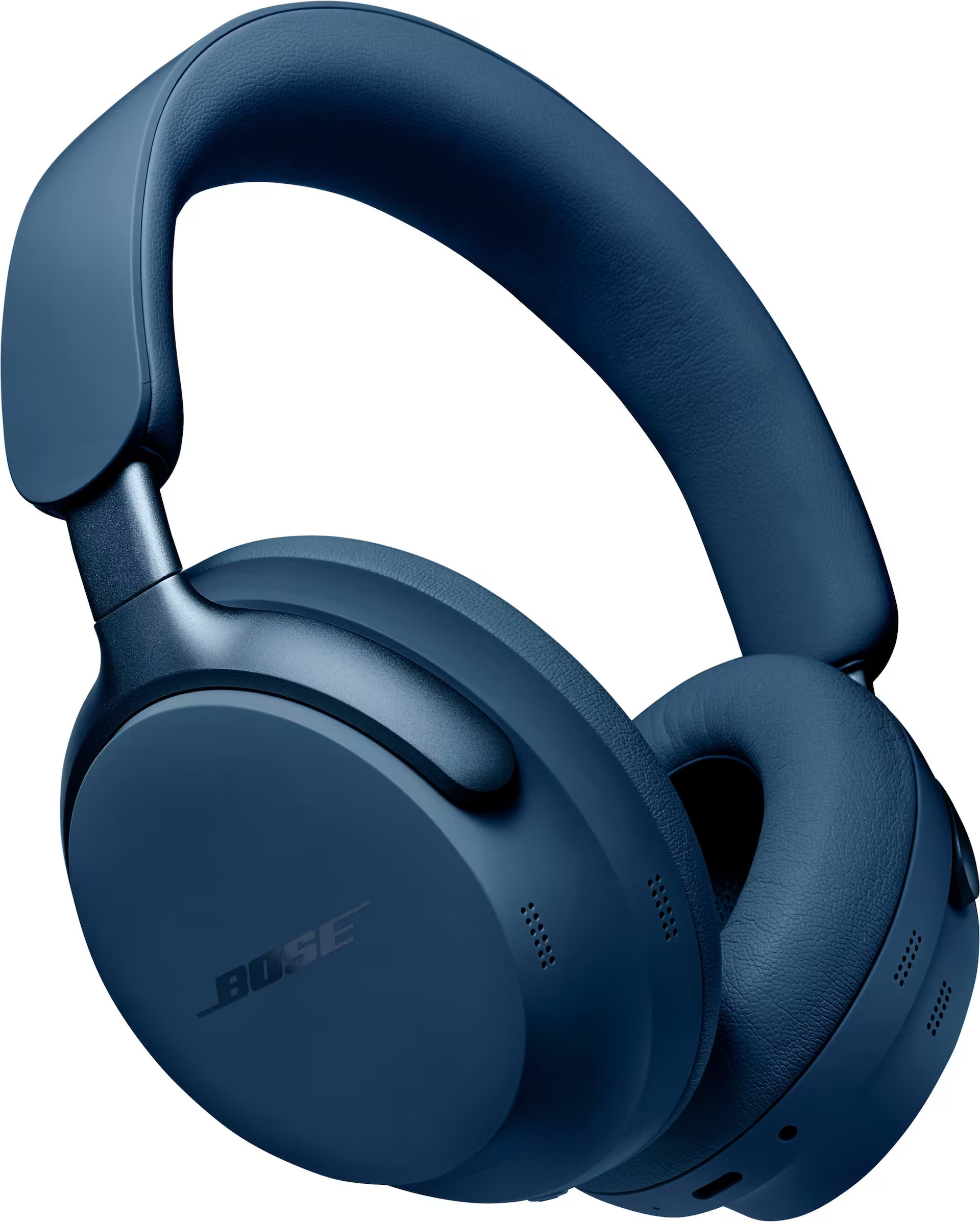 Bose - QuietComfort Ultra Wireless Noise Cancelling Over-the-Ear Headphones - Lunar Blue | Best Buy U.S.