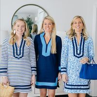 Navy & White Stripe Long Sleeve Classic Tunic | Sail to Sable