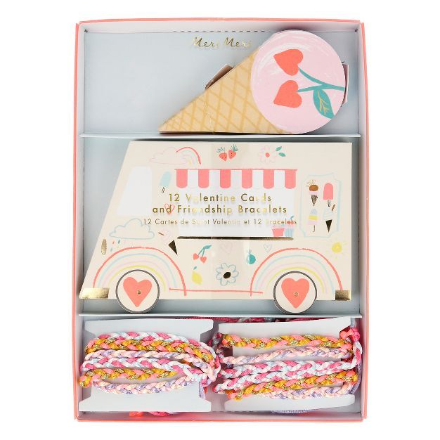 Meri Meri Ice Cream Valentine Cards (Pack of 12) | Target