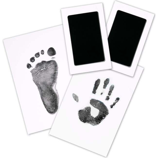 2-Pack Hand & Footprints Inkless Ink Pads, Jet Black | Maisonette