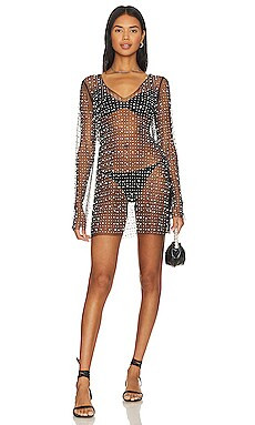 Beach Bunny Girl Gang Tunic in Black from Revolve.com | Revolve Clothing (Global)