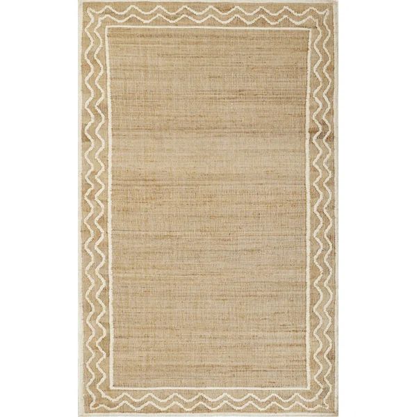 Erin Gates By Momeni Orchard Ripple Natural Hand Woven Wool And Jute Area Rug | Wayfair Professional