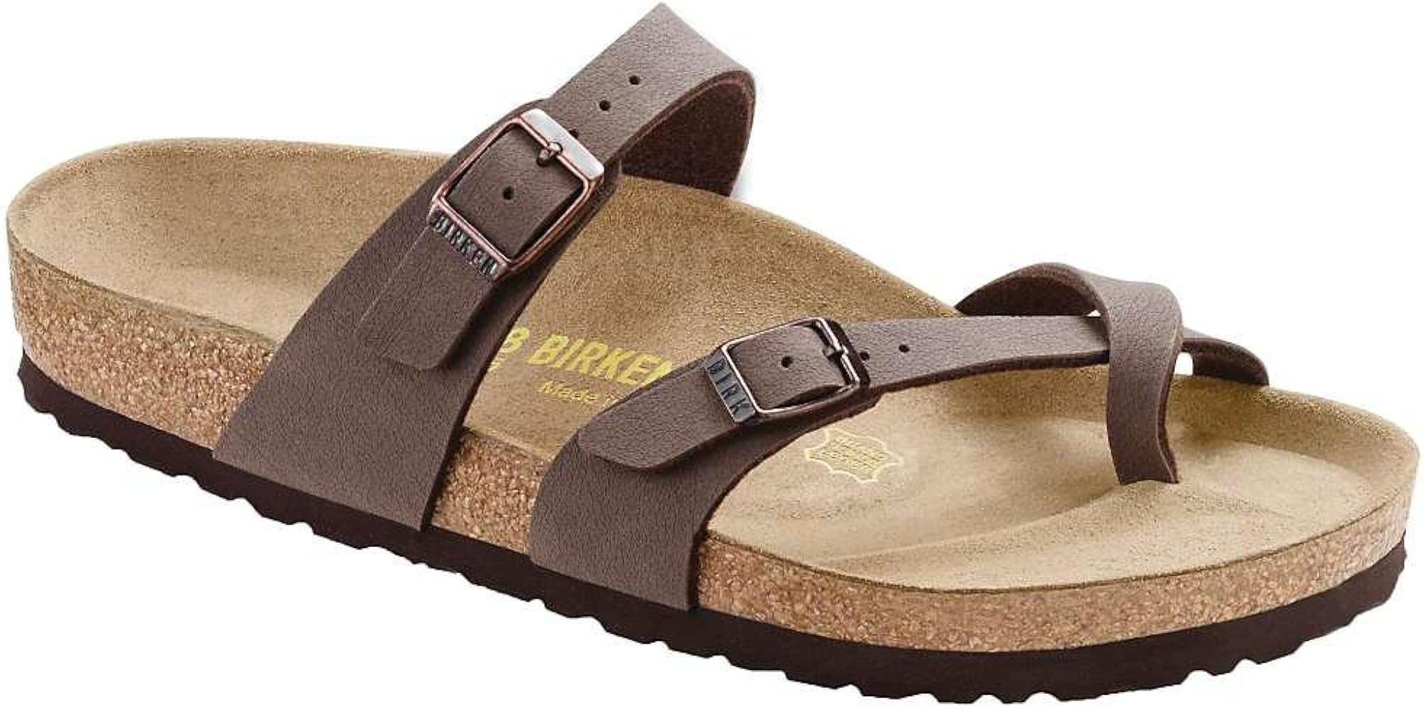 BIRKENSTOCK Women's Mayari Sandal,Mocha,37 EU/6-6.5 M US | Amazon (US)
