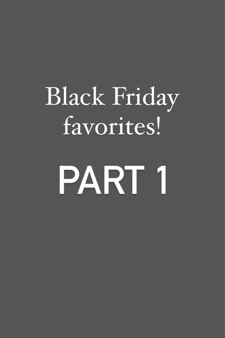 Best finds of Black Friday #blackfriday 

#LTKGiftGuide #LTKHoliday #LTKCyberWeek