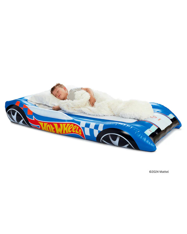 Hot Wheels™ x FUNBOY Kids Air Mattress Sleepover Bed | FUNBOY