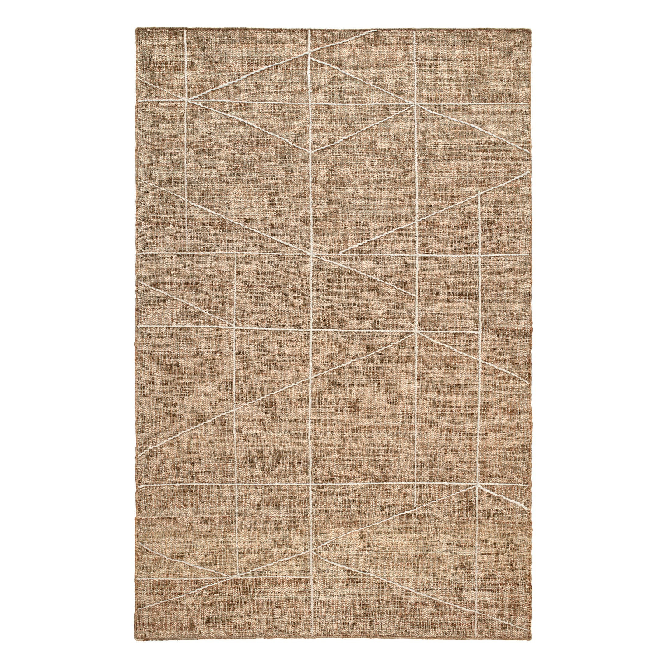 Judson Natural/ivory Handwoven Jute Rug - 10x14 | Annie Selke