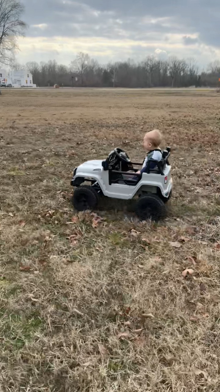 This jeep is my best purchase of 2024. If you have a little one (or grandchild) You NEED this. It is remote control which makes it perfect until your little one learns to drive 😂 #remotecar #forbaby #toddler #birthdaygifttoddler #christmasgifttoddler #jeep #child #toys #boygirlgift #grandchild 

#LTKFamily #LTKBaby #LTKKids