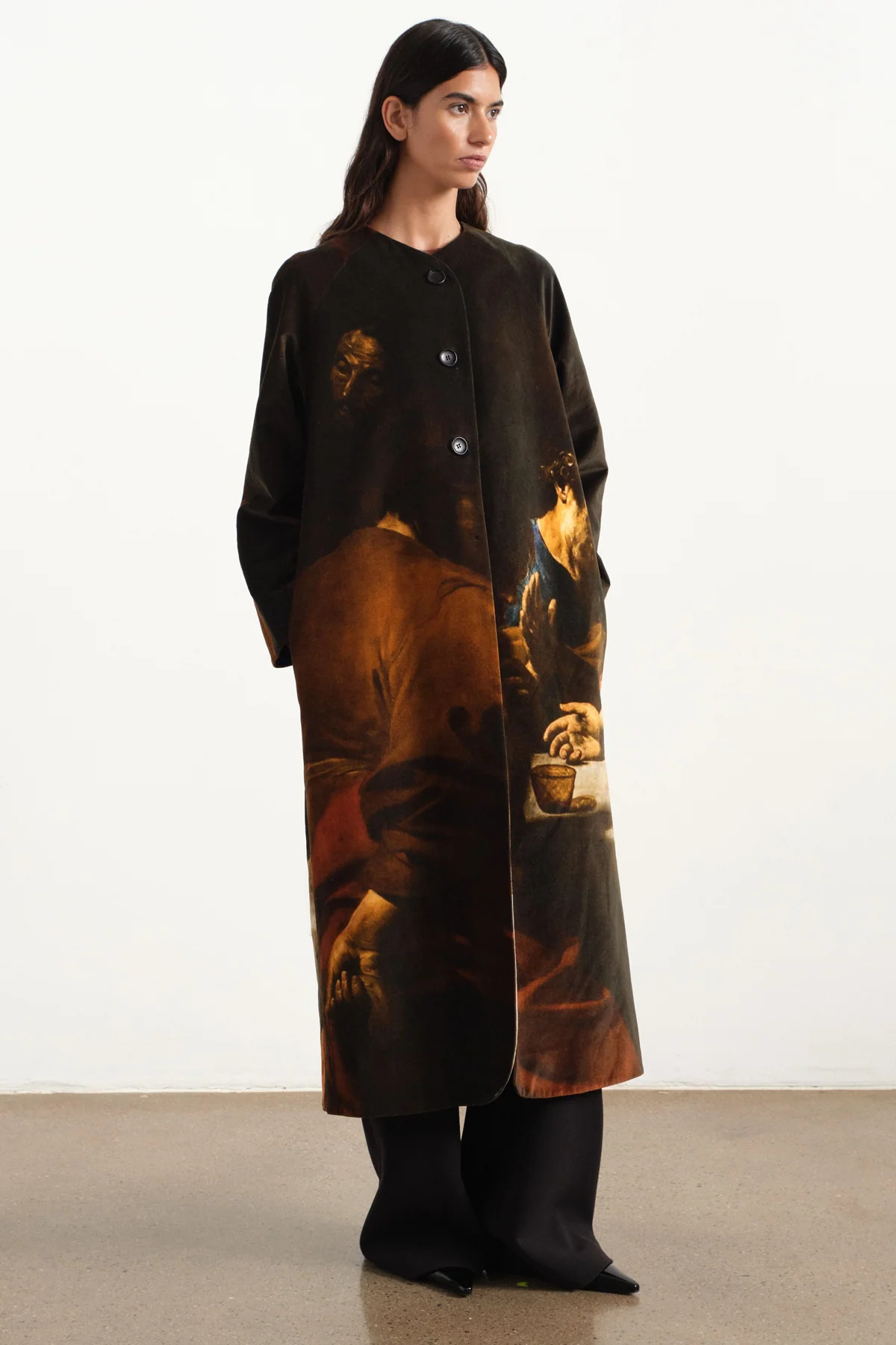 Last Supper Velvet Coat | Shop.app