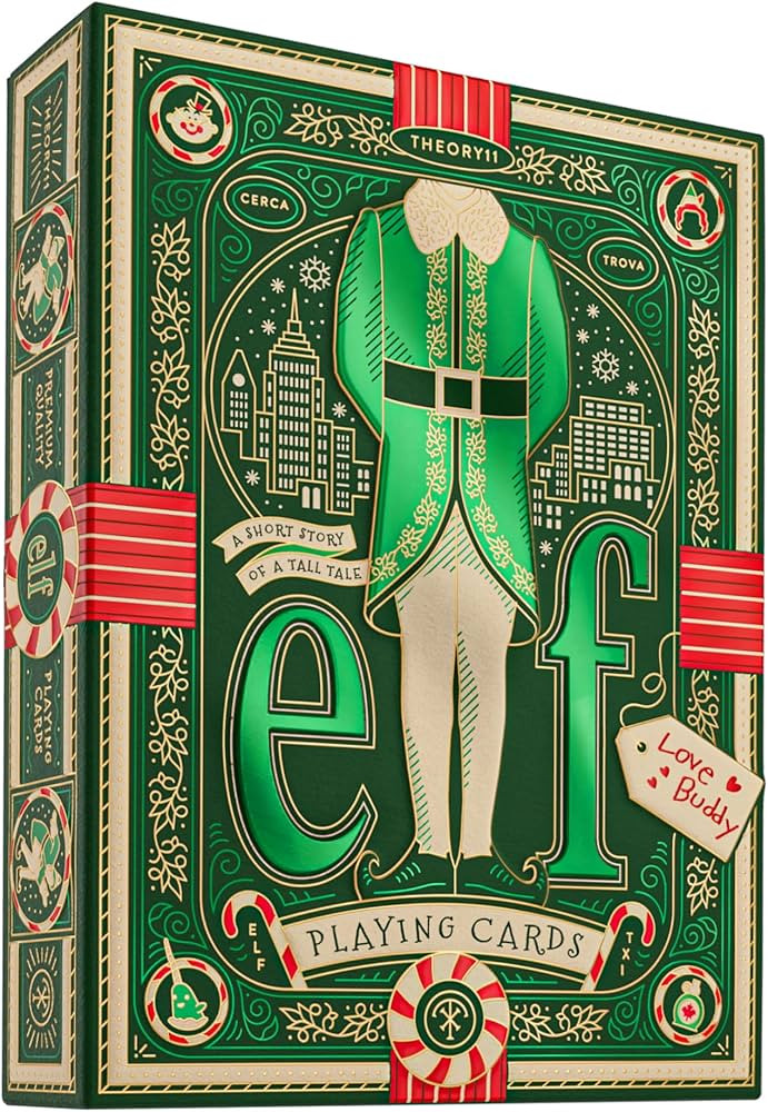 theory11 Elf Playing Cards, Premium Playing Cards, Poker Size Standard Index, Luxury Playing Card... | Amazon (US)
