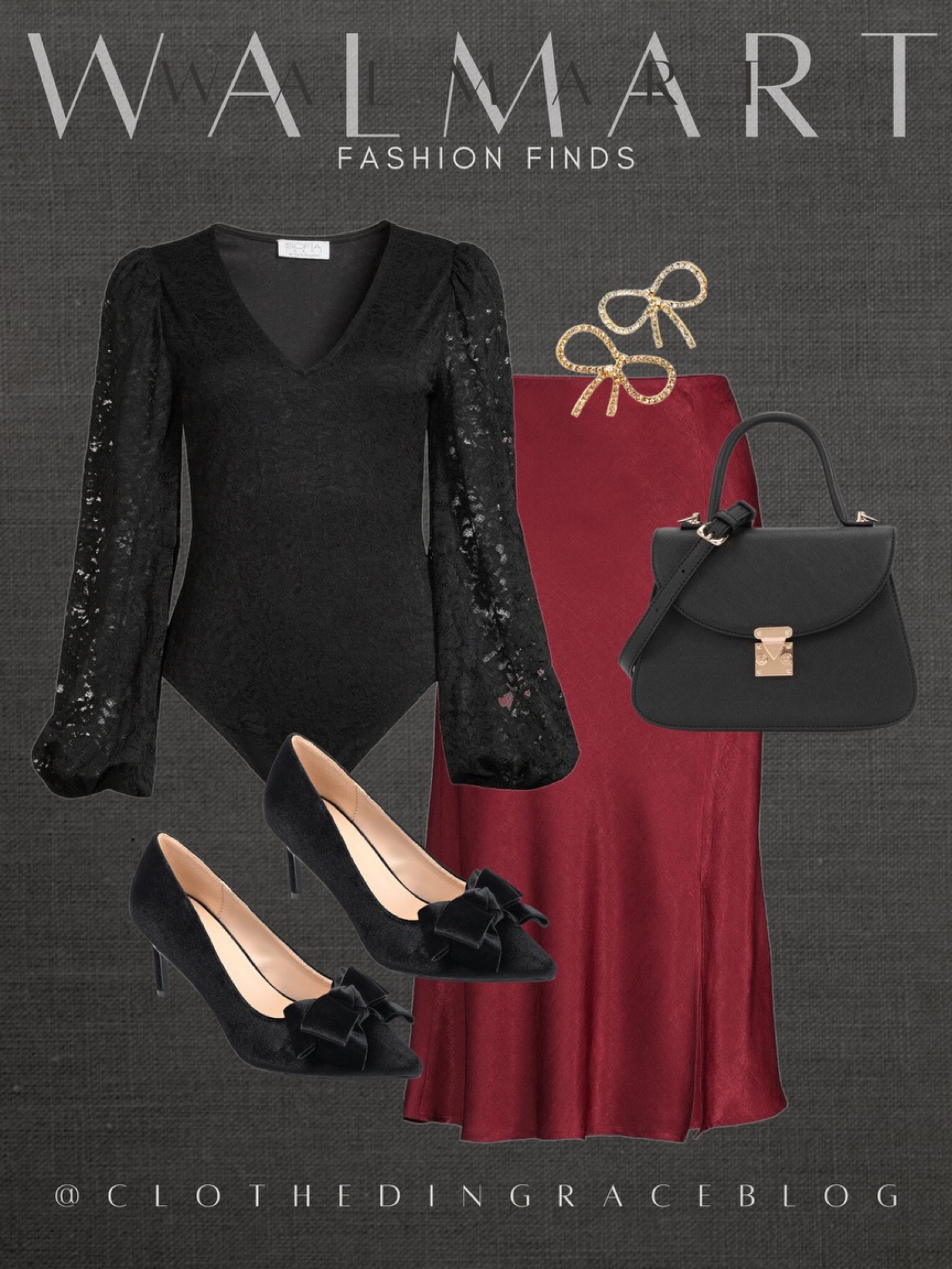 Isn’t this @walmartfashion outfit the prettiest?! 😍 So classy and perfect for upcoming holiday parties. #walmartpartner #walmartfashion @walmart 


#LTKparties #LTKfindsunder50 #LTKHoliday