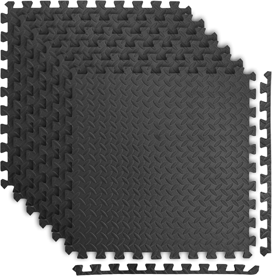 Art3d Eva Puzzle Exercise Mats, 1/2” Thick Foam Interlocking Tiles for Gyms, Flooring, Workout,... | Amazon (US)