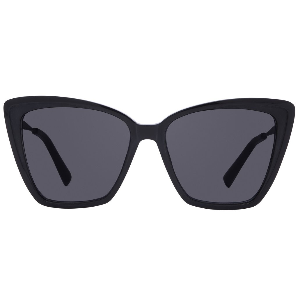 BECKY II - BLACK + DARK SMOKE POLARIZED | DIFF Eyewear