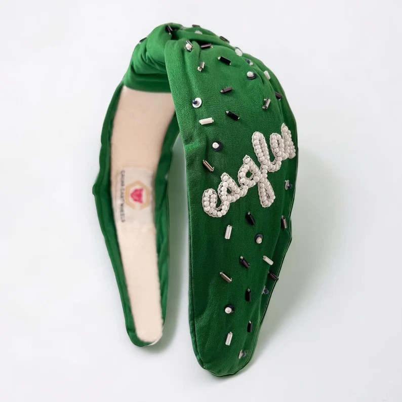 Eagles Beaded Headband - Etsy | Etsy (US)