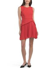 pleated mini dress | TJ Maxx