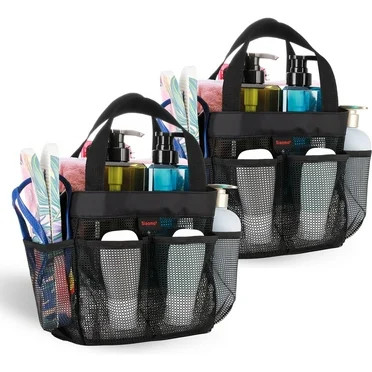 XIBUFE 2026 New Portable Shower Caddy for College Dorm Gym,Foldable Hanging Mesh Shower Organizer... | Walmart (US)