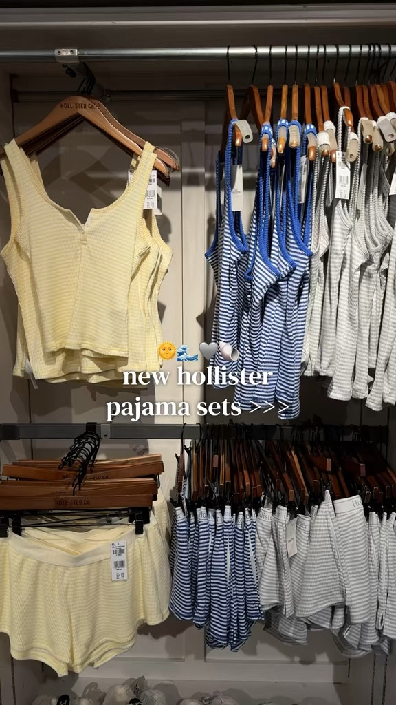 new hollister pajama sets for summer ☀️

#LTKSaleAlert #LTKmorningroutine #LTKgrwm