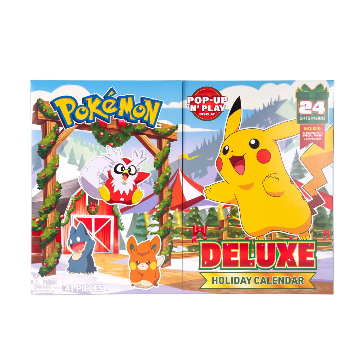 Pokemon  Battle Figure Multipack Deluxe Holiday Calendar 2025 | Target