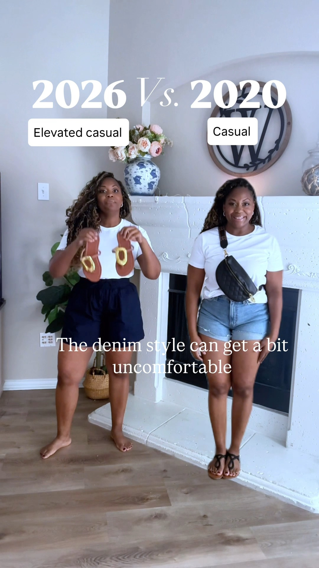 Elevated casual vs. casual shorts outfit idea

#LTKmomlife #LTKootd #LTKgrwm