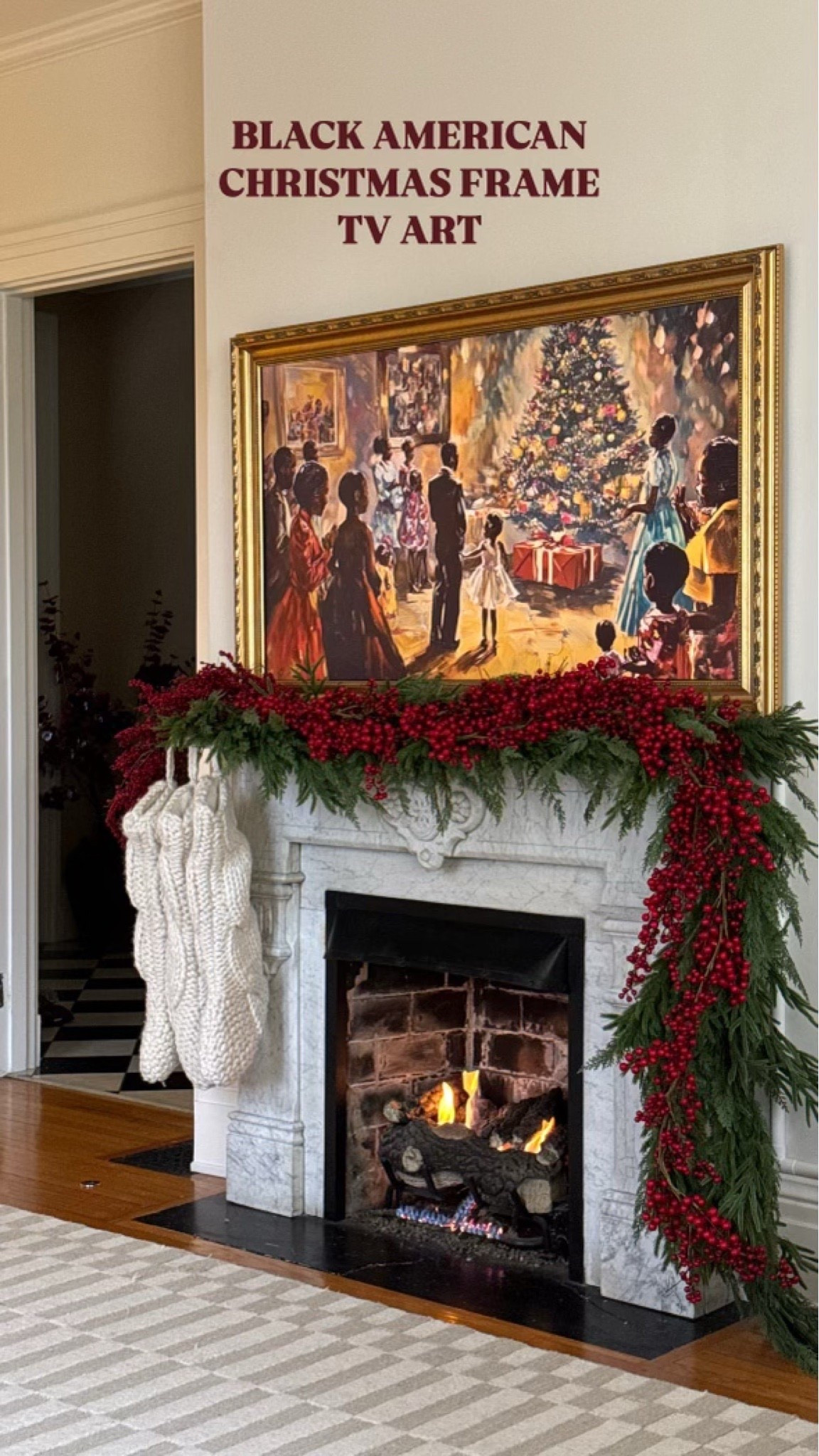The house is finally decorated for Christmas and I feel like the tv art brought it all together! I got mine from Etsy - linked exact below :) 





mantle decor, garland, tv art, delivery driver, christmas decor, fireplace mantle. 

#LTKHoliday #LTKSeasonal #LTKHome