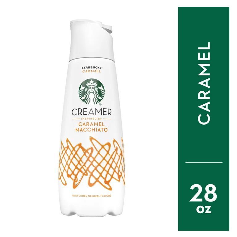 Starbucks Liquid Coffee Creamer Caramel Flavored Creamer, 28 fl oz | Walmart (US)