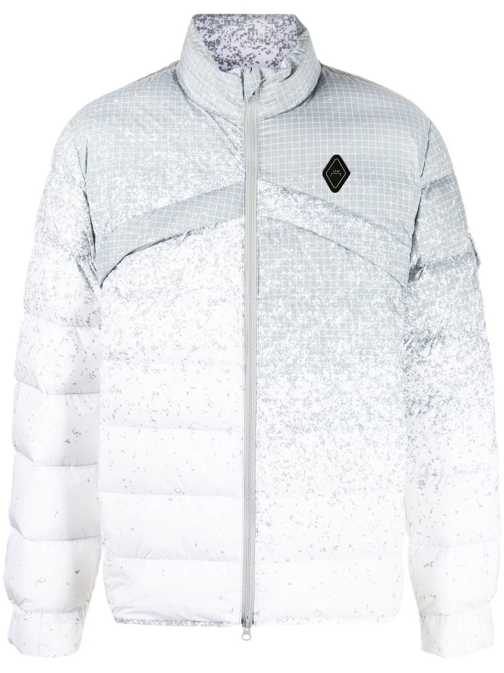 A-COLD-WALL* logo padded jacket - Grey | Farfetch Global