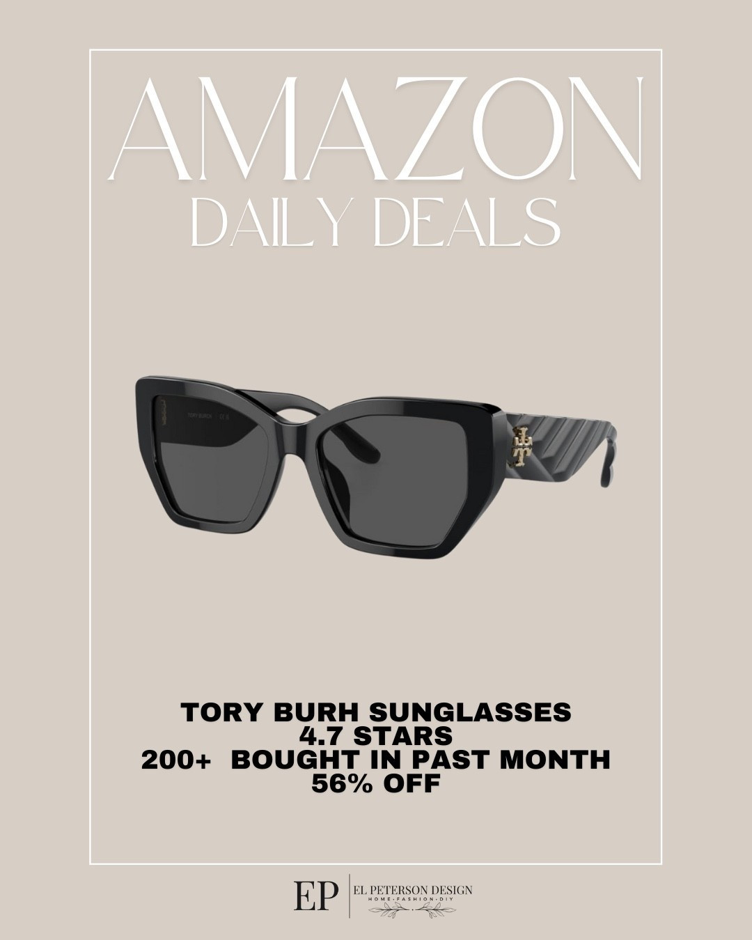 Amazon Daily Deals
Sunglasses 

#LTKSaleAlert
