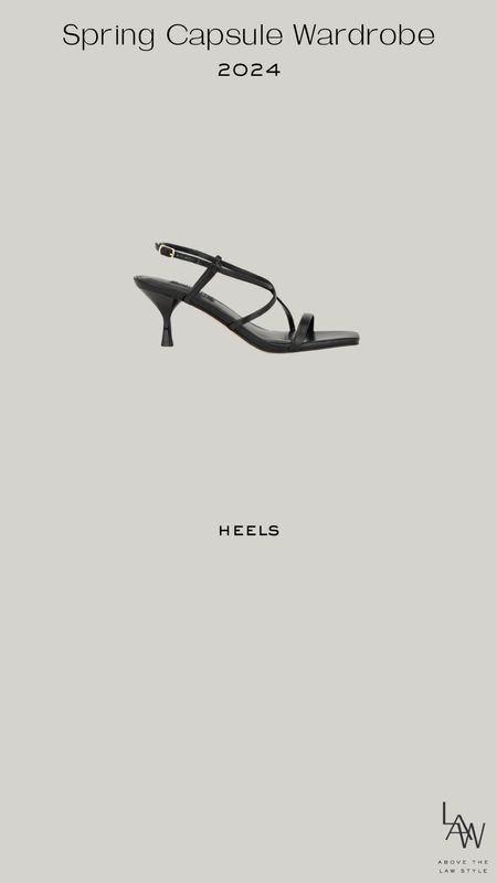 Spring Capsule: Black Heels

#LTKfindsunder50 #LTKfindsunder100 #LTKshoecrush