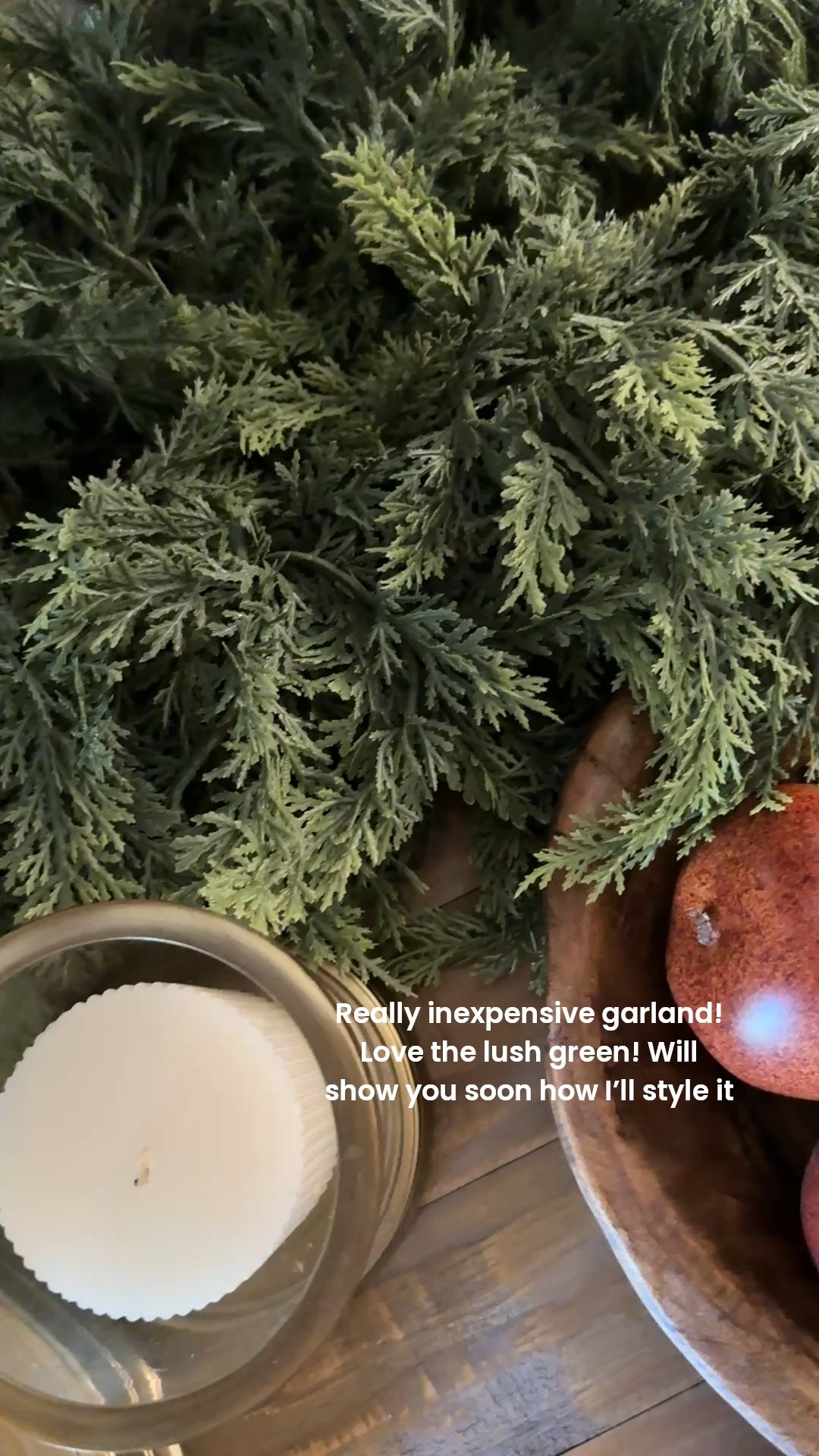 Love this inexpensive garland for use on tables or draping. It’s 9ft which is a really good length for $35! It doesn’t have a true realistic look to it up close but the lush green is really gorgeous! 😍

#LTKHoliday #LTKStyleTip #LTKHome