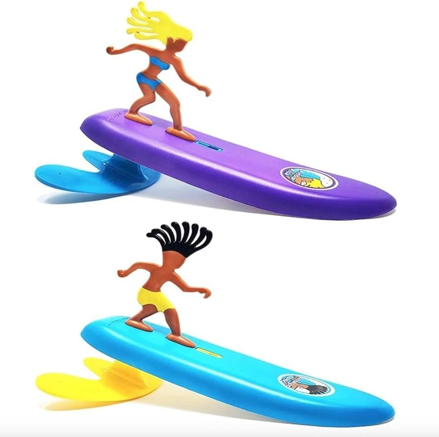 Surfer Dudes Classic Bundle - Aussie Alice and Hossegor Hank - Wave Powered Mini-Surfer and Surfb... | Amazon (US)