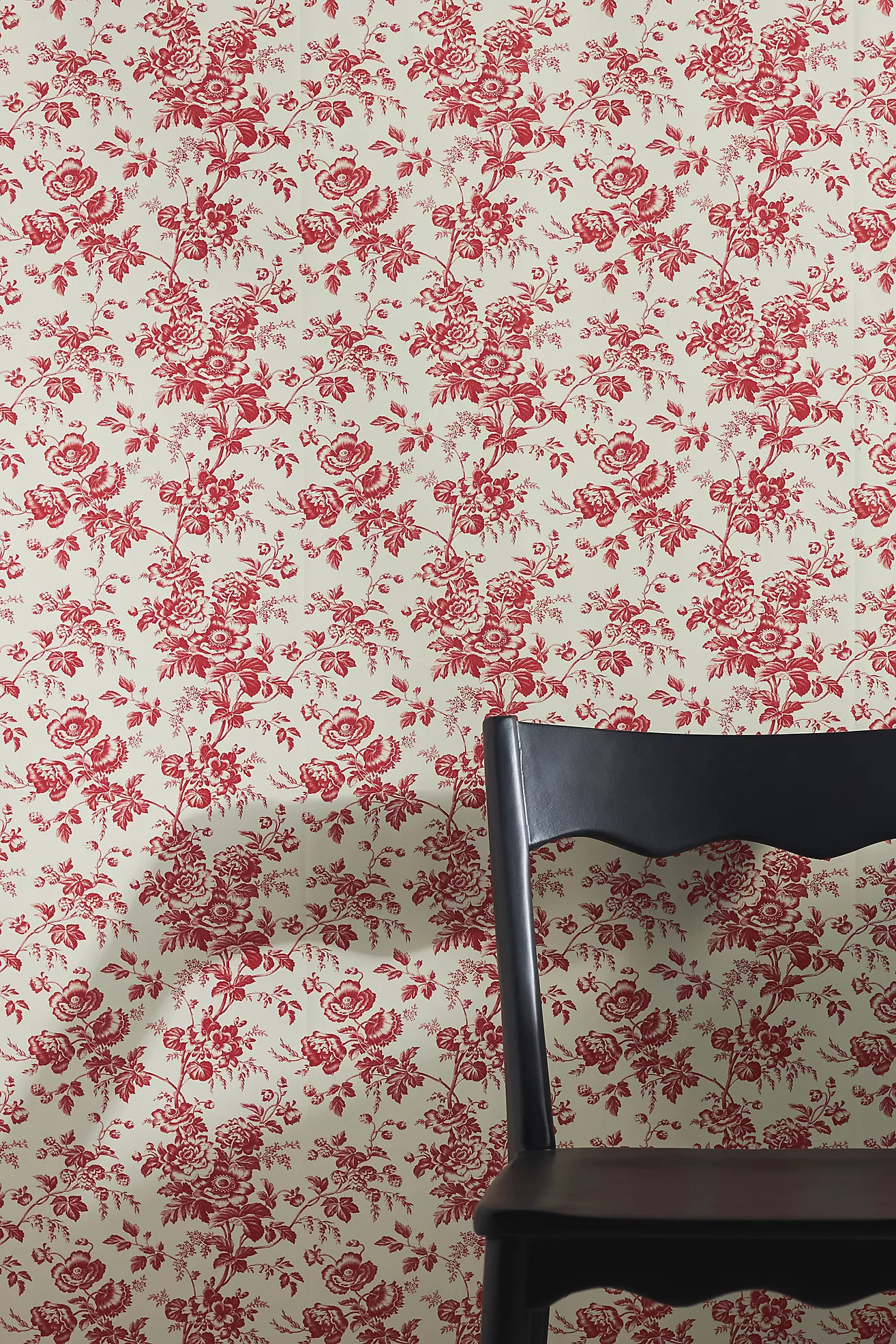 Anemone Toile Wallpaper | Anthropologie (US)