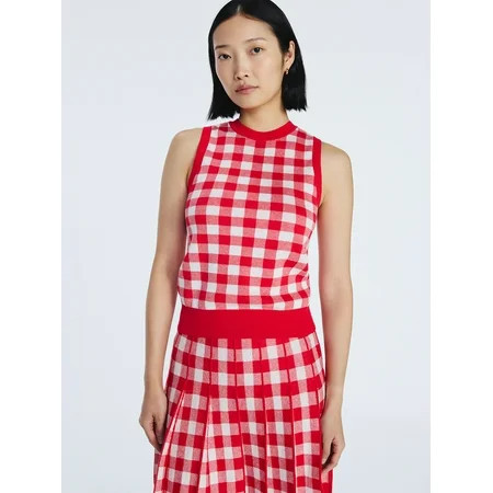 Free Assembly Women's Sleeveless Sweater Shell, Sizes XS-XXL | Walmart (US)