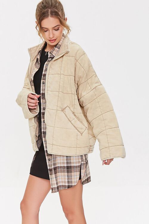 Quilted Zip-Up Jacket | Forever 21 | Forever 21 (US)