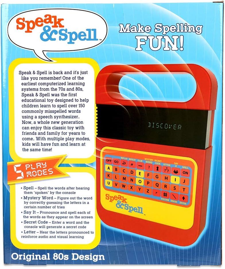 Basic Fun Speak & Spell Electronic Game | Amazon (US)